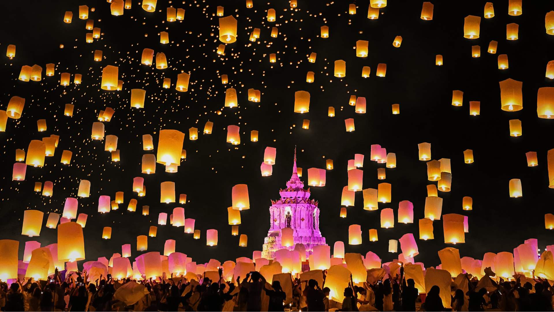 Festival das Lanternas – Bangkok & Chiang Mai 