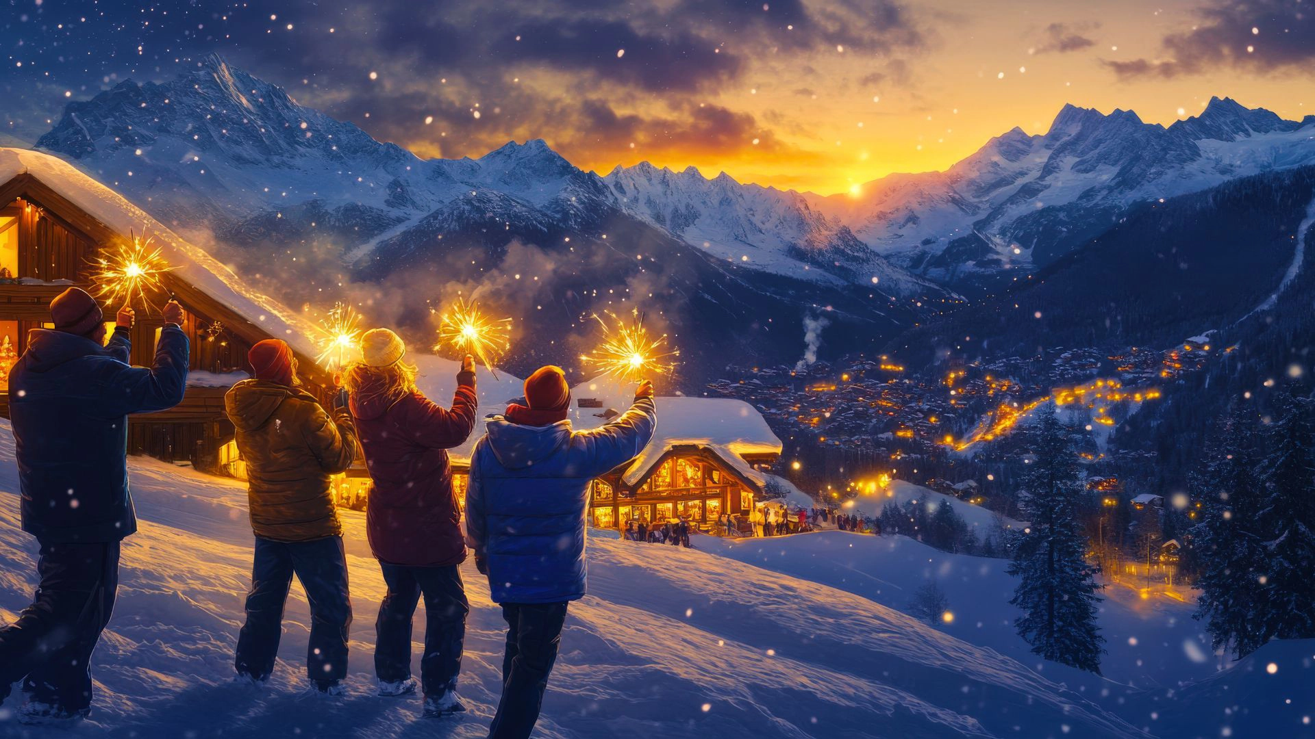 Réveillon na Lapônia